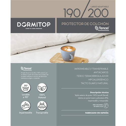 Protector de Colchón 90 MConfort Tencel