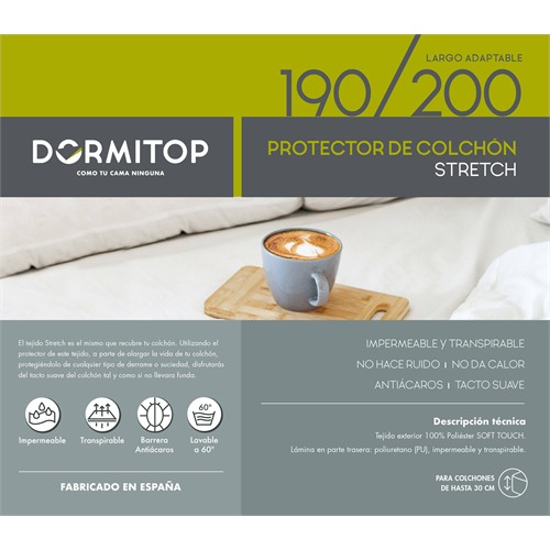 Protector de Colchón 90 MConfort Stretch