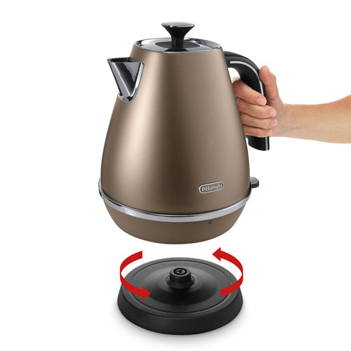 Hervidor 1.7L 2000W Delonghi KBI2001BZ inox bronce - foto 2