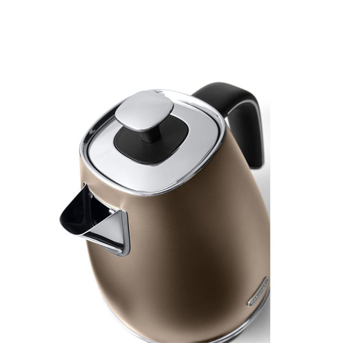 Hervidor 1.7L 2000W Delonghi KBI2001BZ inox bronce - foto 3