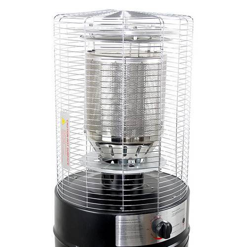 Estufa Gas Exterior Bastilipo Prometeo Black 11K con Ruedas - foto 2