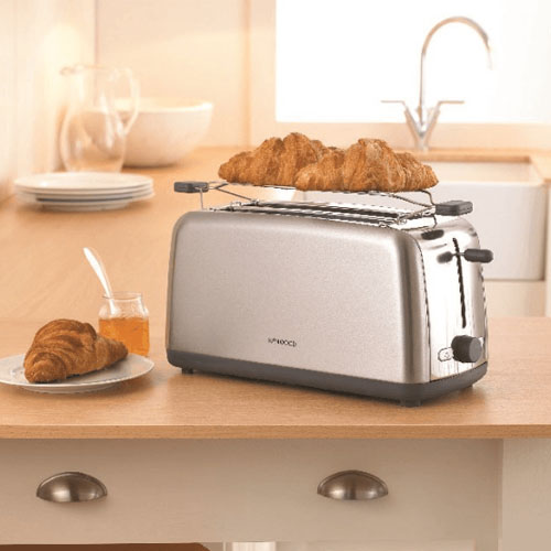 Tostador 2 ranuras 1500W Kenwood TTM470 aluminio - foto 3
