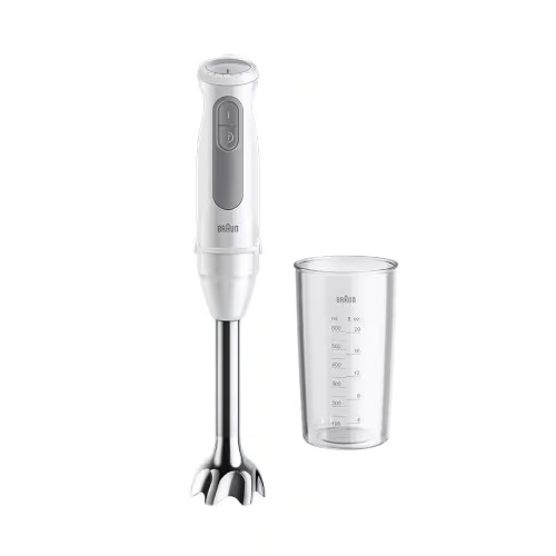 Batidora de Mano 1000W Braun MQ 50001 M Minipimer 5 Accesorios Blanco