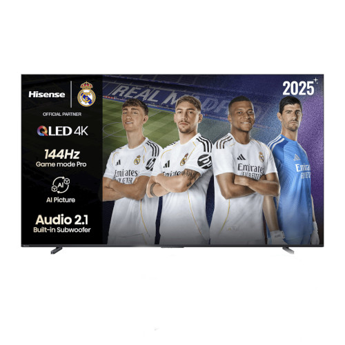 Televisor QLED 100" 4K Hisense 100E7QPRO Smart TV Quantum Dot 144HZ Clase E