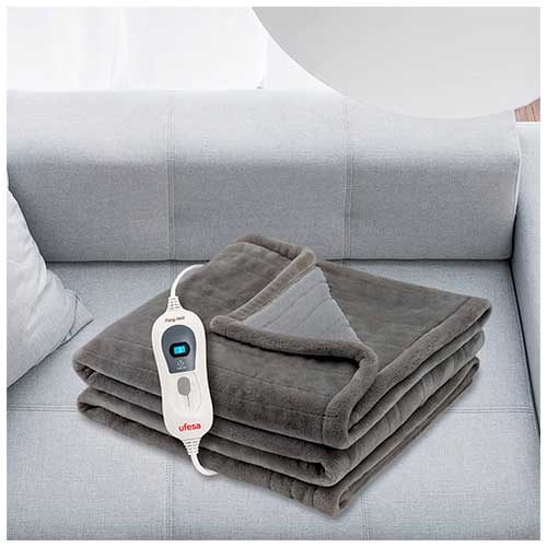 Manta Térmica Eléctrica 150x100cm 120W Ufesa Softy Fleece - foto 2