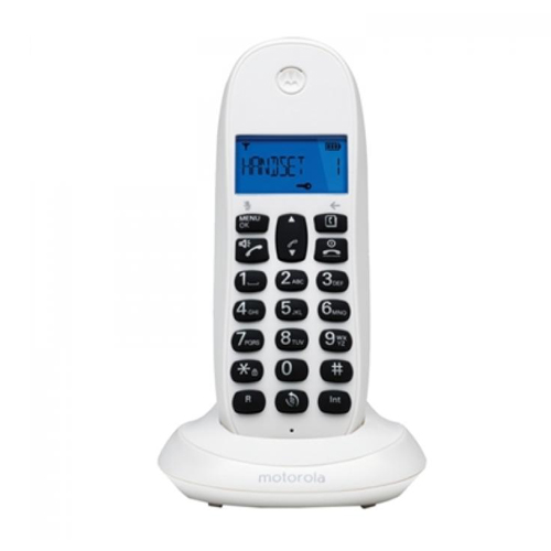 Teléfono DECT Motorola C1001LB+ Blanco