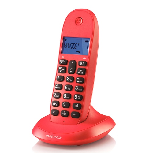 Teléfono DECT Motorola C1001LB+ Cereza
