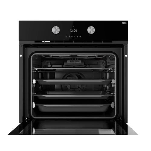 Hornos Multifunción 60cm 71L Teka HLB 8700 P Pirolítico AirFry Wifi Cristal Negro - foto 2