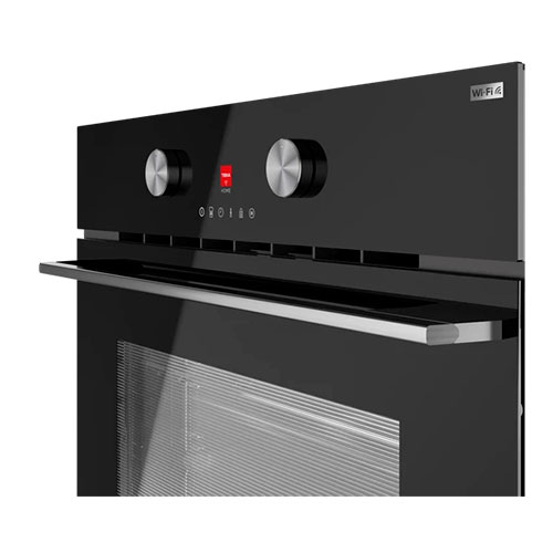 Hornos Multifunción 60cm 71L Teka HLB 8700 P Pirolítico AirFry Wifi Cristal Negro - foto 3
