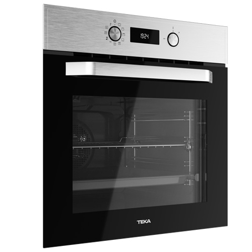 Horno multifunción 60cm 71L Teka HCB 6535P SS pirolítico inox 1 guía extraíble - foto 2
