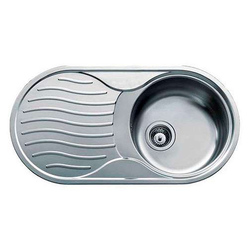 Fregadero 44x84 Teka 11110009 DR80 1 Cubeta 1 Escurridor Izq