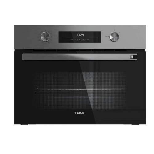 Horno Multifunción 45cm 44L TEKA Pirolítico Hydroclean Compacto Inox A+