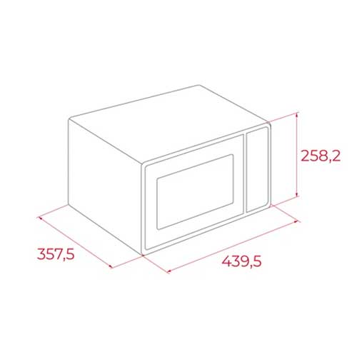 Microondas 20L 700W TEKA MWFS20WH Blanco - foto 3