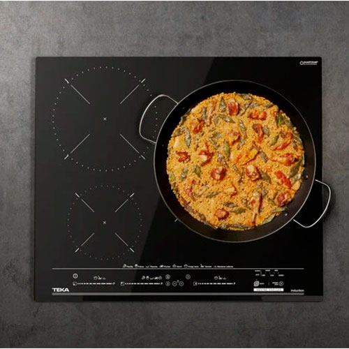 Induccción 3 Zonas 60cm TEKA IZC 63320 MPS BK Zona 32cm Función Paella Negro - foto 3