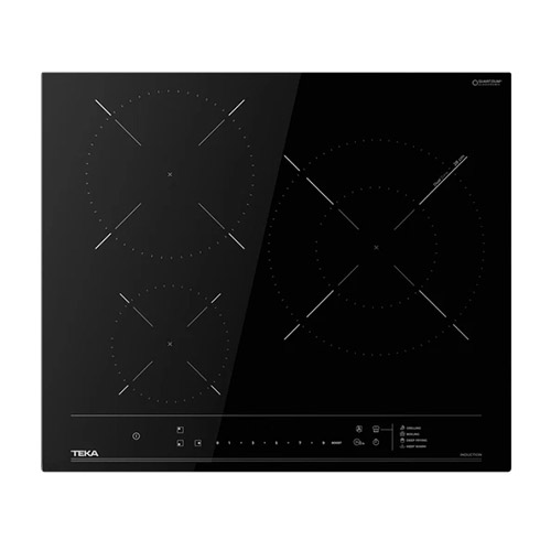 Inducción 3 Zonas 60cm Teka IZC 63215 FST BK 1 Zona 28cm Negro