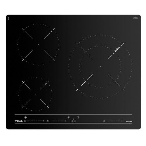 Inducción 3 zonas 60CM Teka IB 6315 1 zona-28CM