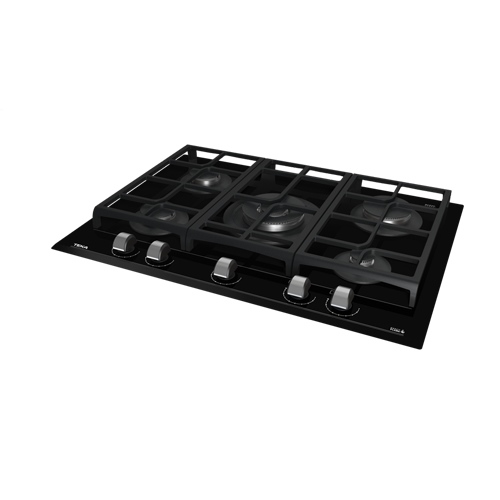 Placa Cristal gas de 70 cm Exact Flame Teka GZC 75330 XBA Butano - foto 3