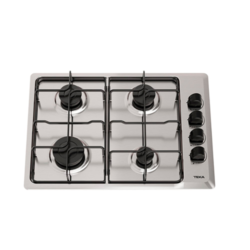 Encimera de Gas 43,5x58 4 Fuegos Teka HLX 540 KLA Inox Butano - foto 3