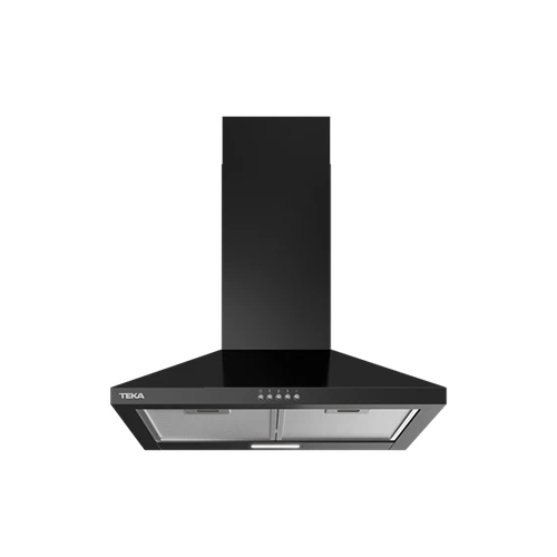 Campana 60cm decorativa Teka DBB 64140 KOS BK 400 m3h Negro B