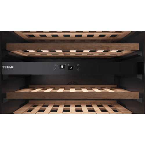 Vinoteca 82x60 46 Botellas TEKA RVU 20046 GBK Negro G - foto 3