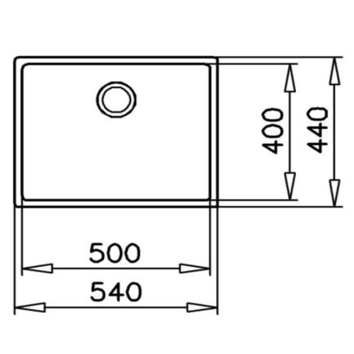 Fregadero 44x54 Teka be linea rs15 50.40 ix - foto 3