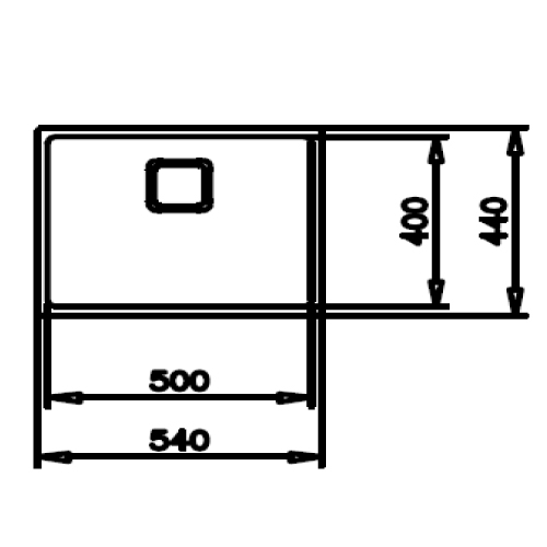 Fregadero 44x54 Teka flexlinea rs15 50.40 ix - foto 3