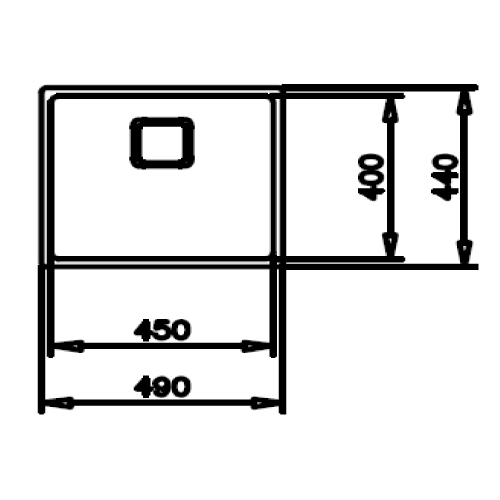 Fregadero 44x49 Teka flexlinea rs15 45.40 ix - foto 3