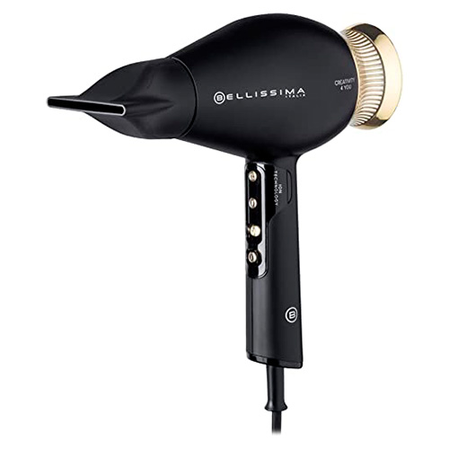 Secador 1800w Bellissima Creativity 4 you Negro y Dorado. - foto 2