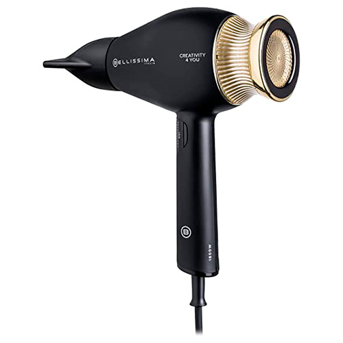 Secador 1800w Bellissima Creativity 4 you Negro y Dorado. - foto 3