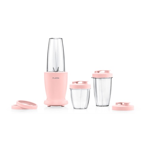 Batidora de Vaso 500W Deportiva Flama 2227FL To-Go Accesorios Rosa