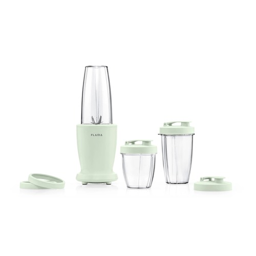 Batidora de Vaso 500W Deportiva Flama 2228FL To-Go Accesorios Verde