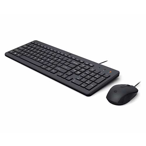 Kit Teclado y Ratón HP 150 con Cable Negro - foto 2