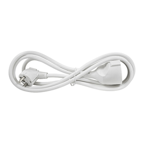 Alargadera 3 metros Hepoluz 3X1.5MM Blanco