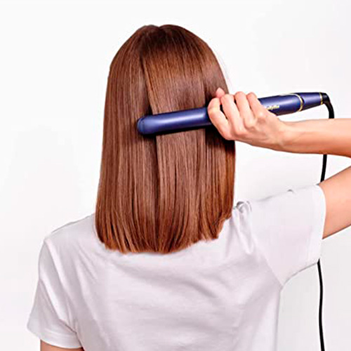 Plancha de pelo midnight luxe 3TEMP 235º Azul, calentamiento 30s, estuche - foto 3