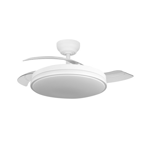 Ventilador Techo 107cm Fabrilamp Relampago 3 Aspas Led Blanco