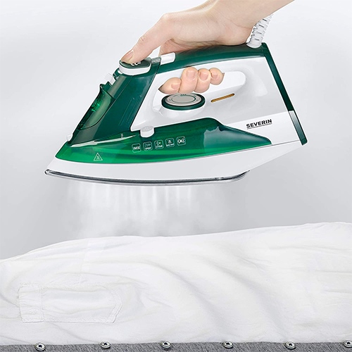 Plancha 2400W Severin 3261 30g/vapor acero inoxidable. - foto 3