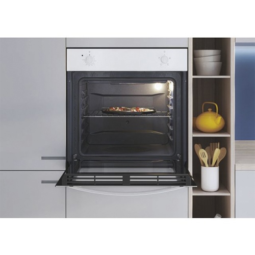 Horno 60cm 70L Candy FIDC B100 Cristal Blanco Clase A - foto 3