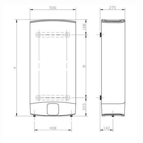 Termo 100L DUO7 Fleck 100EU 125.1x50.6x27.5 plata - foto 2