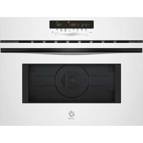 Horno Microondas 45cm 44L Balay 3CW5179B3  Compacto Integrable Aqualisis Blanco