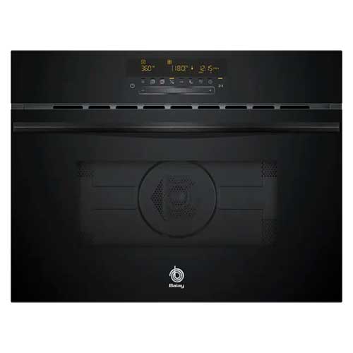 Horno Microondas 45cm 44L Balay 3CW5179N3 Integrable Compacto Cristal Negro