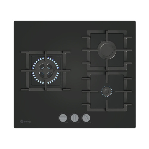 Cristalgas 3 Fuegos 60cm Balay 3ETG563QB Negro