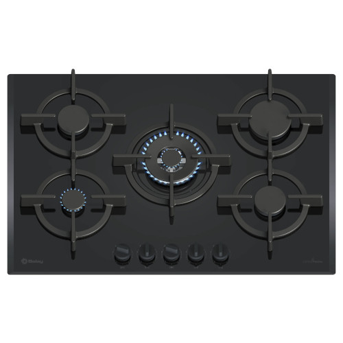 Cristalgas 5 Fuegos 75cm Balay 3ETG676RB Butano Negro