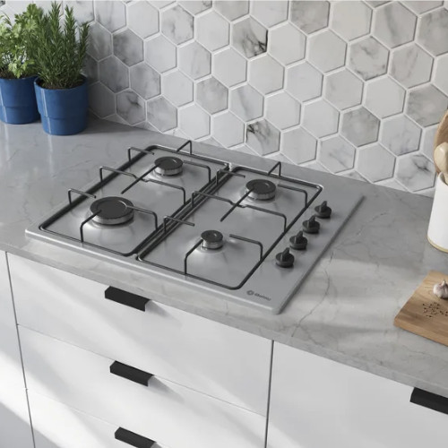 Encimera Gas 4 Fuegos 60cm Balay 3ETX464BB Butano/Natural Inox - foto 2