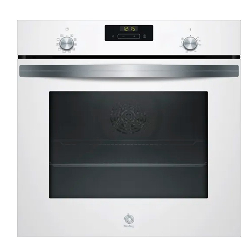 Horno Multifunción 60cm 71L Balay 3HB4131B2 Aqualisis Blanco Clase A