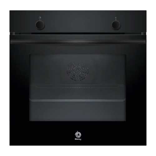 Horno Multifunción 60cm 71L Balay 3HB5000N3 Cristal Negro A.