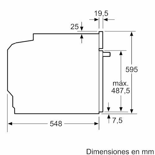 Horno Multifunción 60cm 71L Balay 3HB5159N4 Airfry Hidrolítico Cristal Negro A+ - foto 3