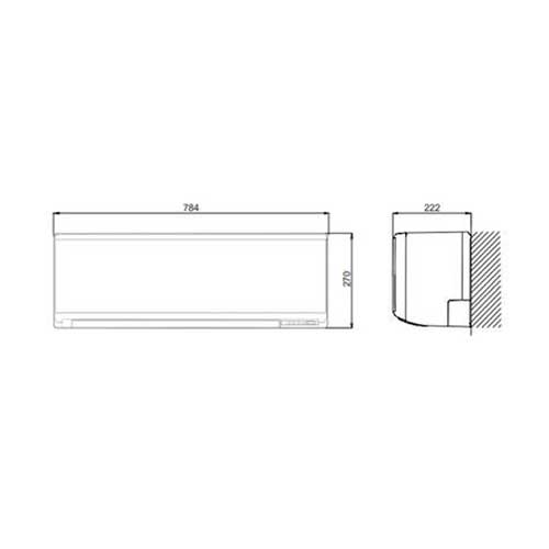 Aire Split 2924F/3268K Fujitsu ASY35KN WIFI A++ - foto 3