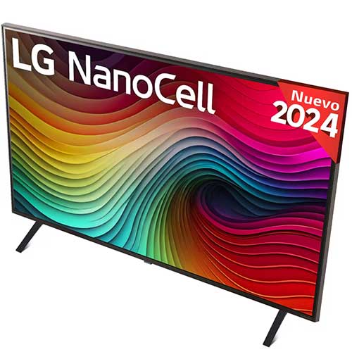 Televisor NANOCELL 43" 4K UHD LG 43NANO82T6B Smart TV AI ThinQ WebOS24 Clase G - foto 3