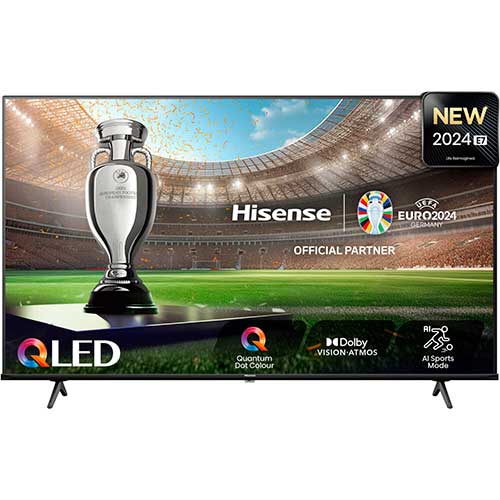 Televisor QLED 50" 4K HISENSE 50E77NQ SMARTV Quantum Dot Color