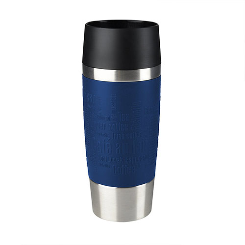 Termo bebidas 0.36 litros Emsa viaje azul - foto 2
